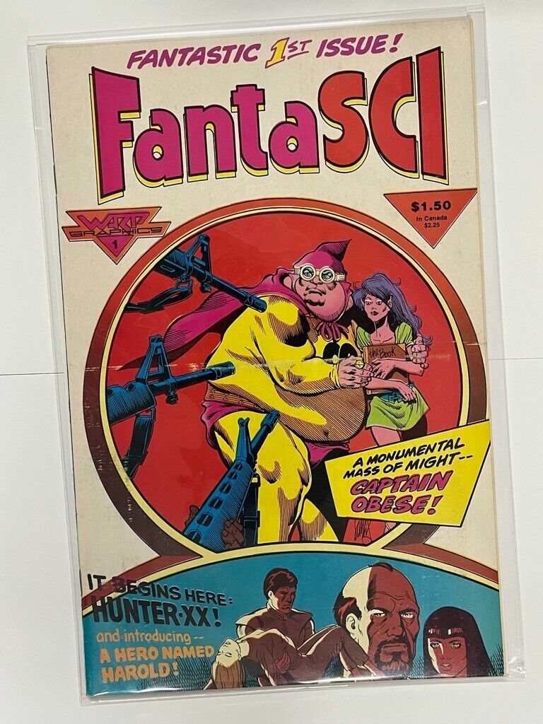 Apple Comics 1986 Fantasci #1 Comic Book