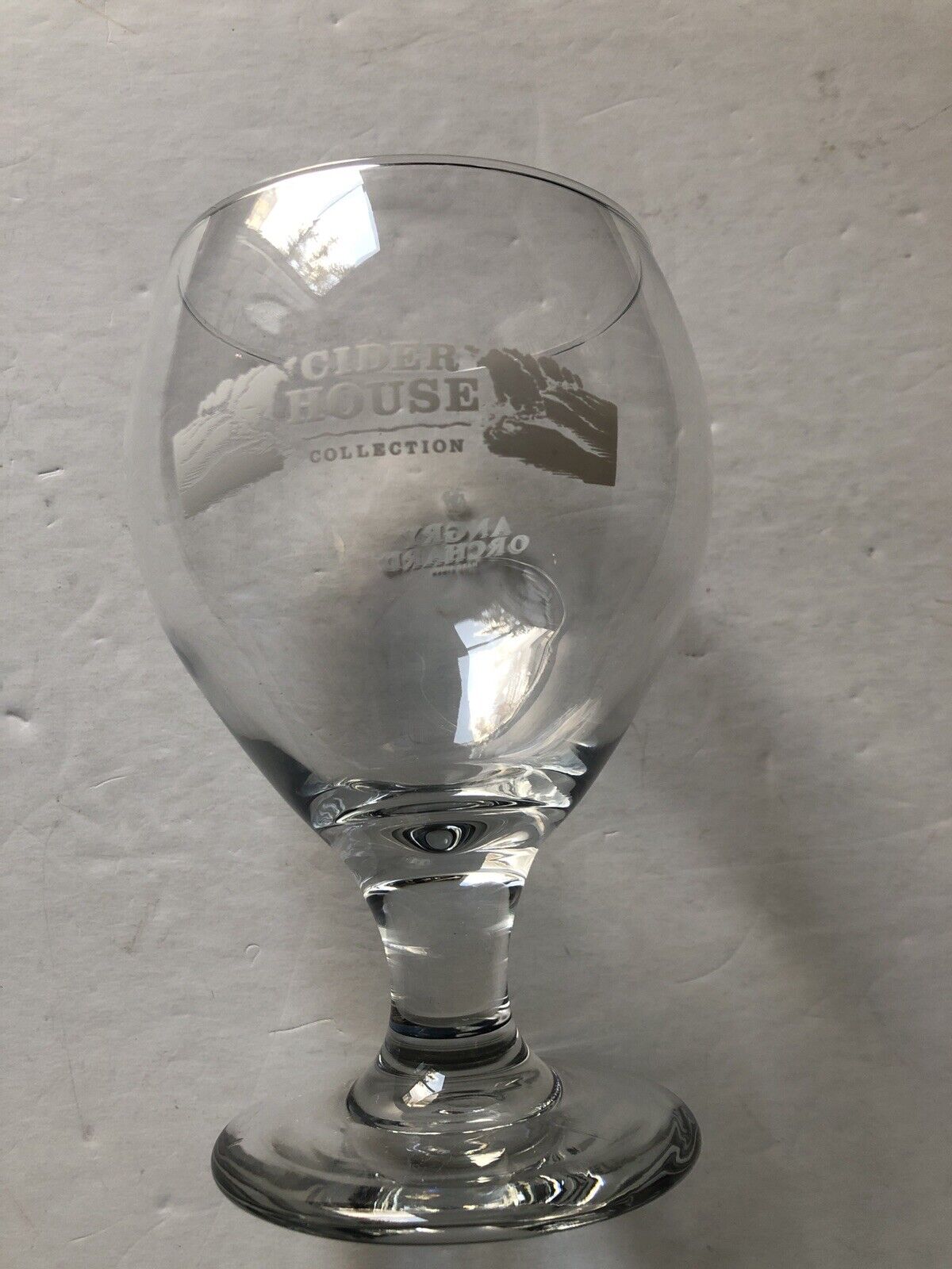 Angry Orchard Cider House Collection Stemmed Footed Sangria Beer Glass Goblet 