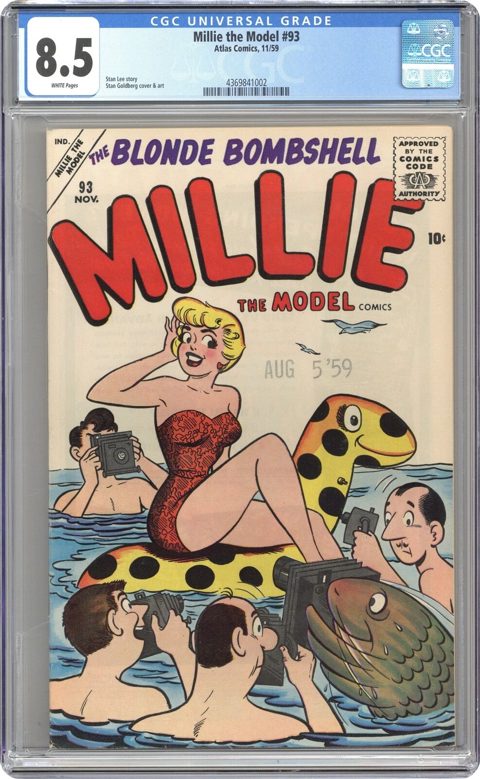 Millie the Model #93 CGC 8.5 1959 4369841002