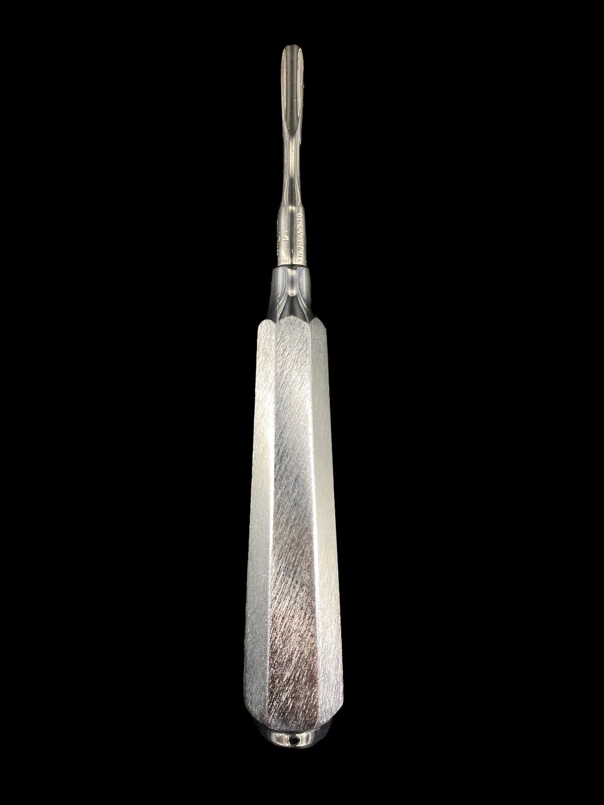 Vtg Clev-Den #34 Stainless Steel Elevator Straight Surgical Dental Oral EX/NM