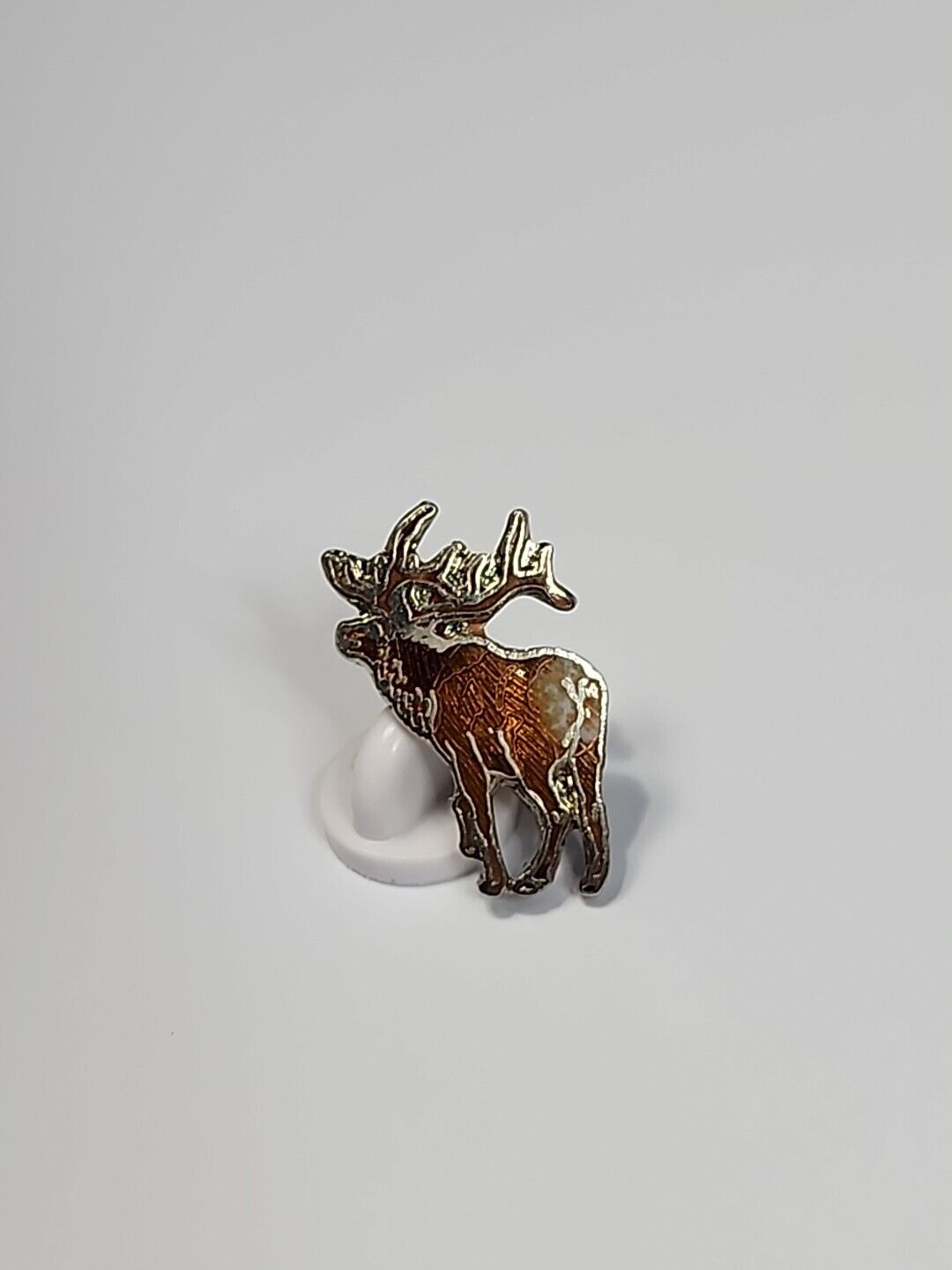 Elk Lapel Pin Vintage MAFCO Small Size 