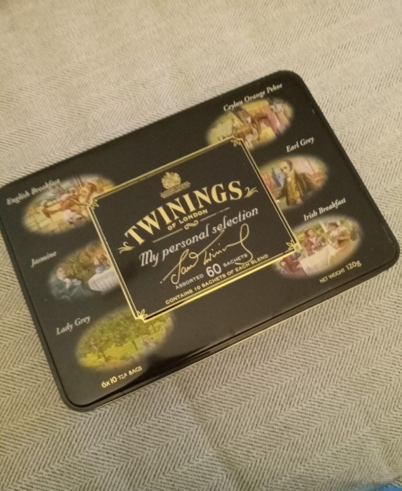 Twinings of London My Personal Collection Empty Tin  