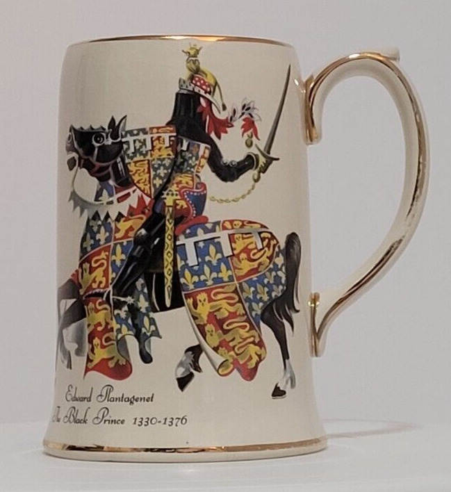Edward Plantagenet 1330-1376 The Black Prince Cup Sadler Pottery England