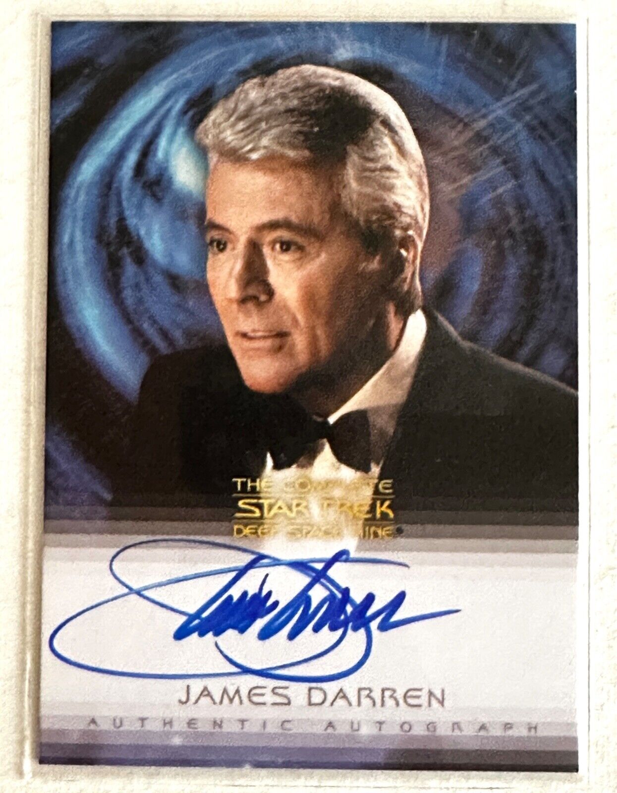 2007 The Complete Star Trek: Deep Space 9 Autograph Card Signed by James Darren