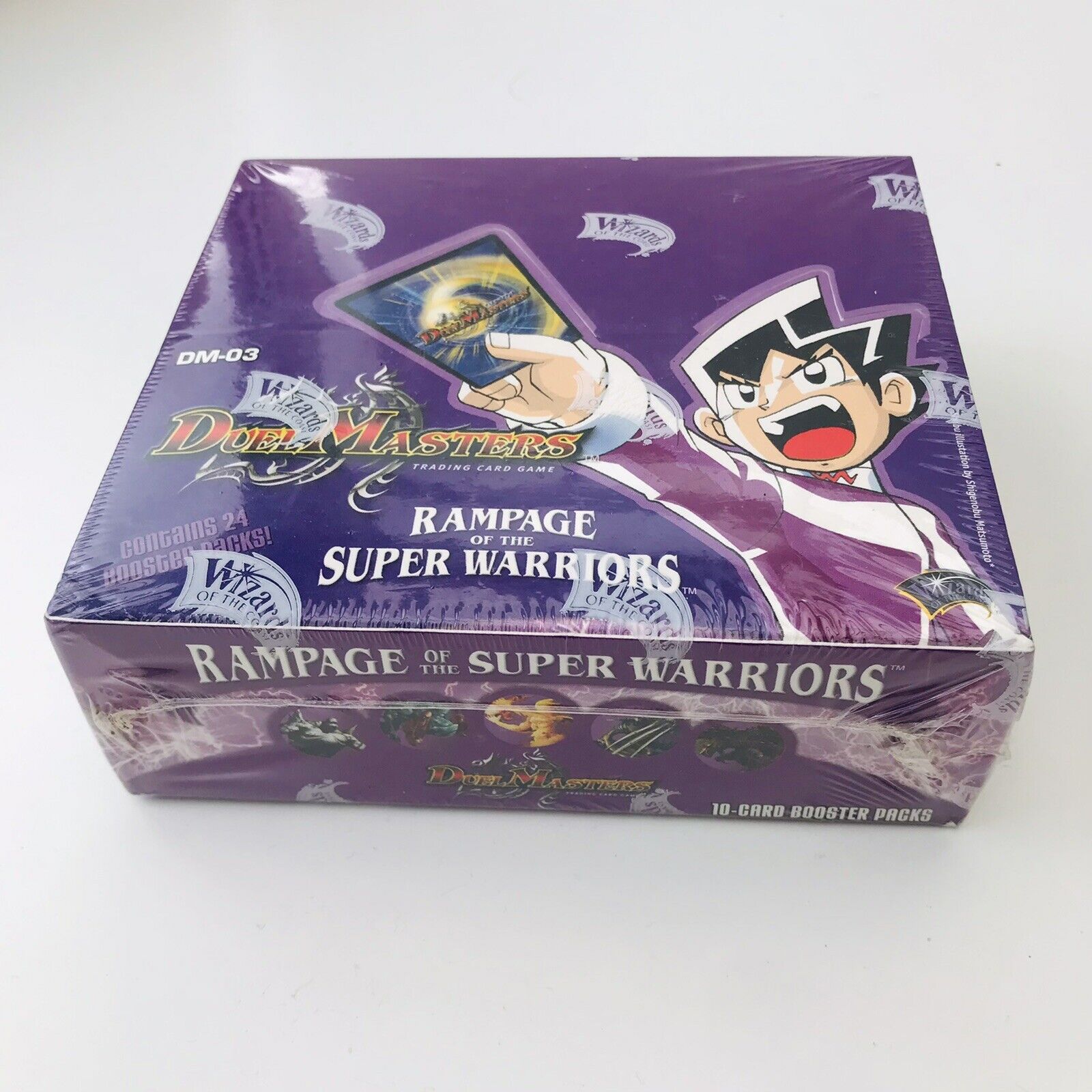 Duel Masters Trading Card Game DM-03 • Rampage Of The Super Warriors • 24x Packs