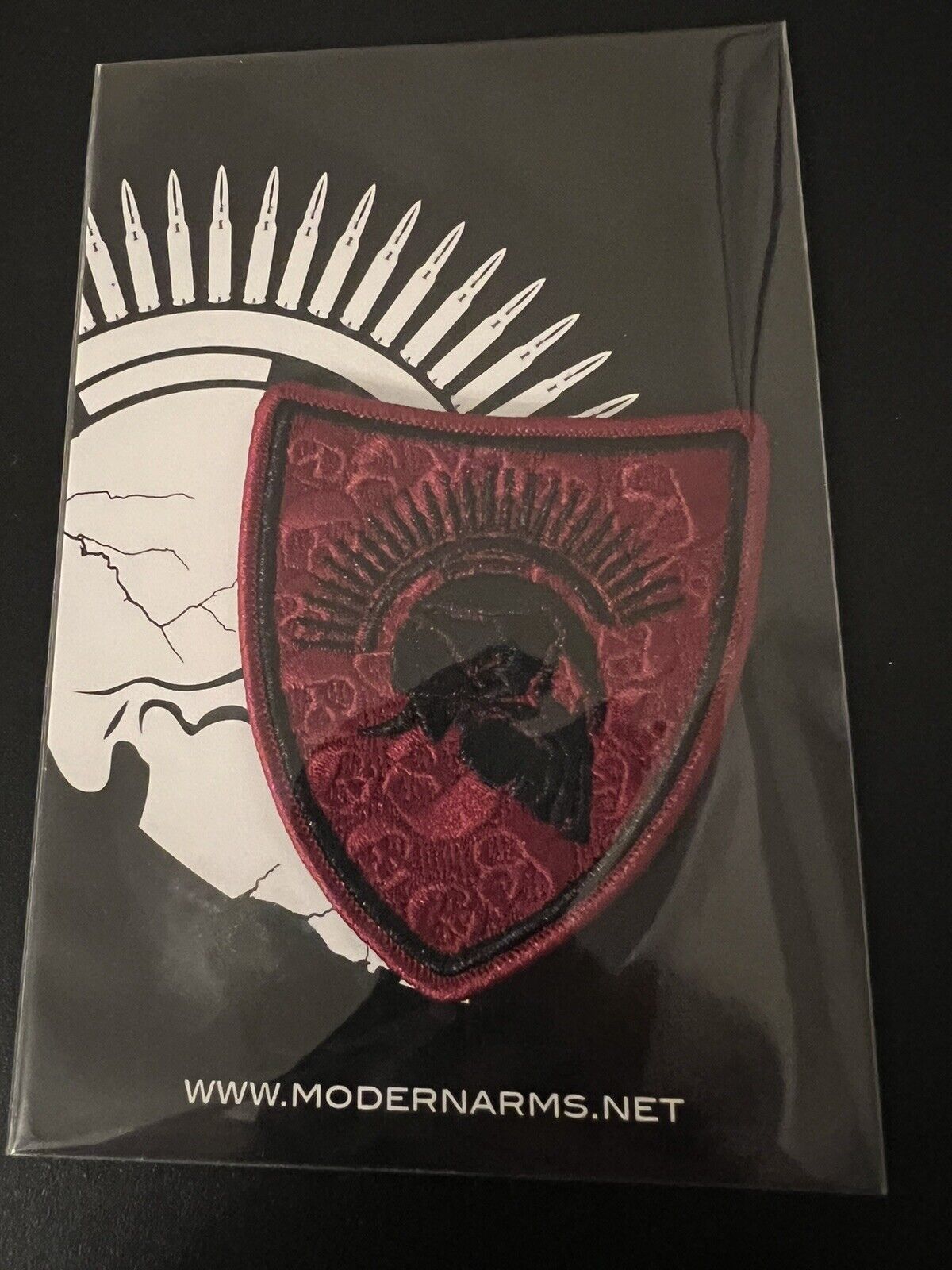 Modern Arms:, Blood Spartan Quilted Morale patches. NEW Artifact Ltd125