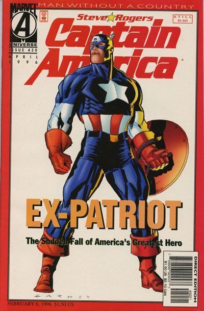 Captain America #450 (1996) in 9.4 Near Mint