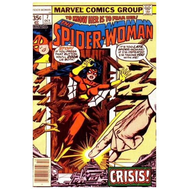 Spider-Woman (1978 series) #7 in Very Fine minus condition. Marvel comics [g