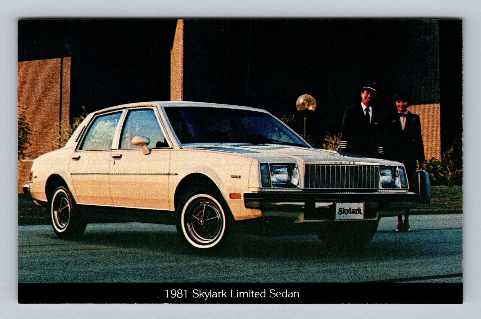 Automobile-1981 Buick Skylark Limited Sedan 4-Door Hardtop, Vintage Postcard