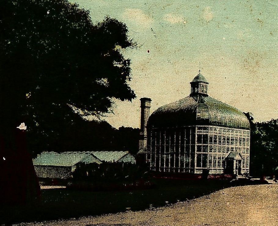 1909 BALTIMORE MARYLAND DRUID HILL PARK CONSERVATORY POSTCARD 25-38