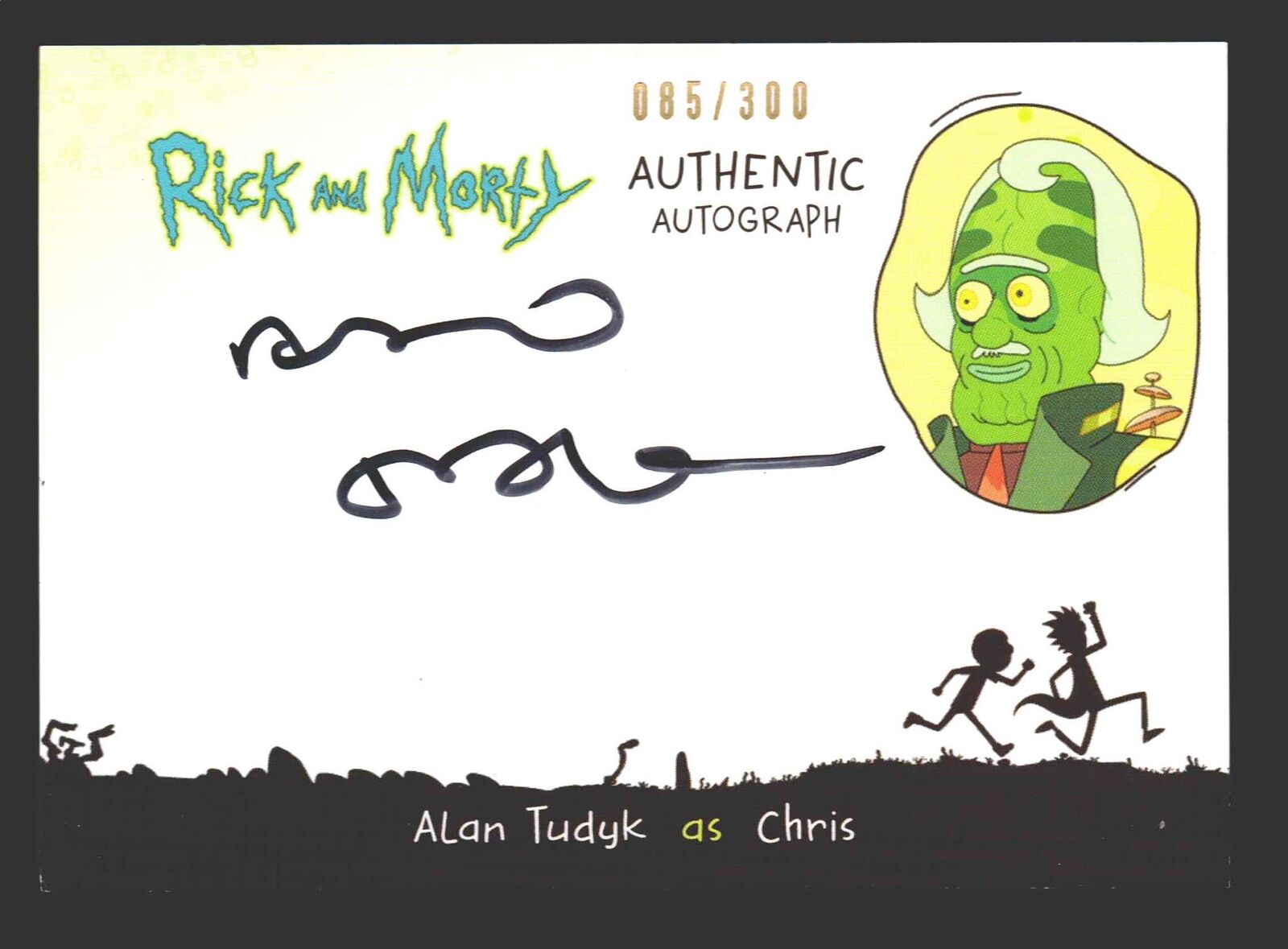 2019 Rick and Morty Season 2 AT-C Alan Tudyk as Chris Autograph Card