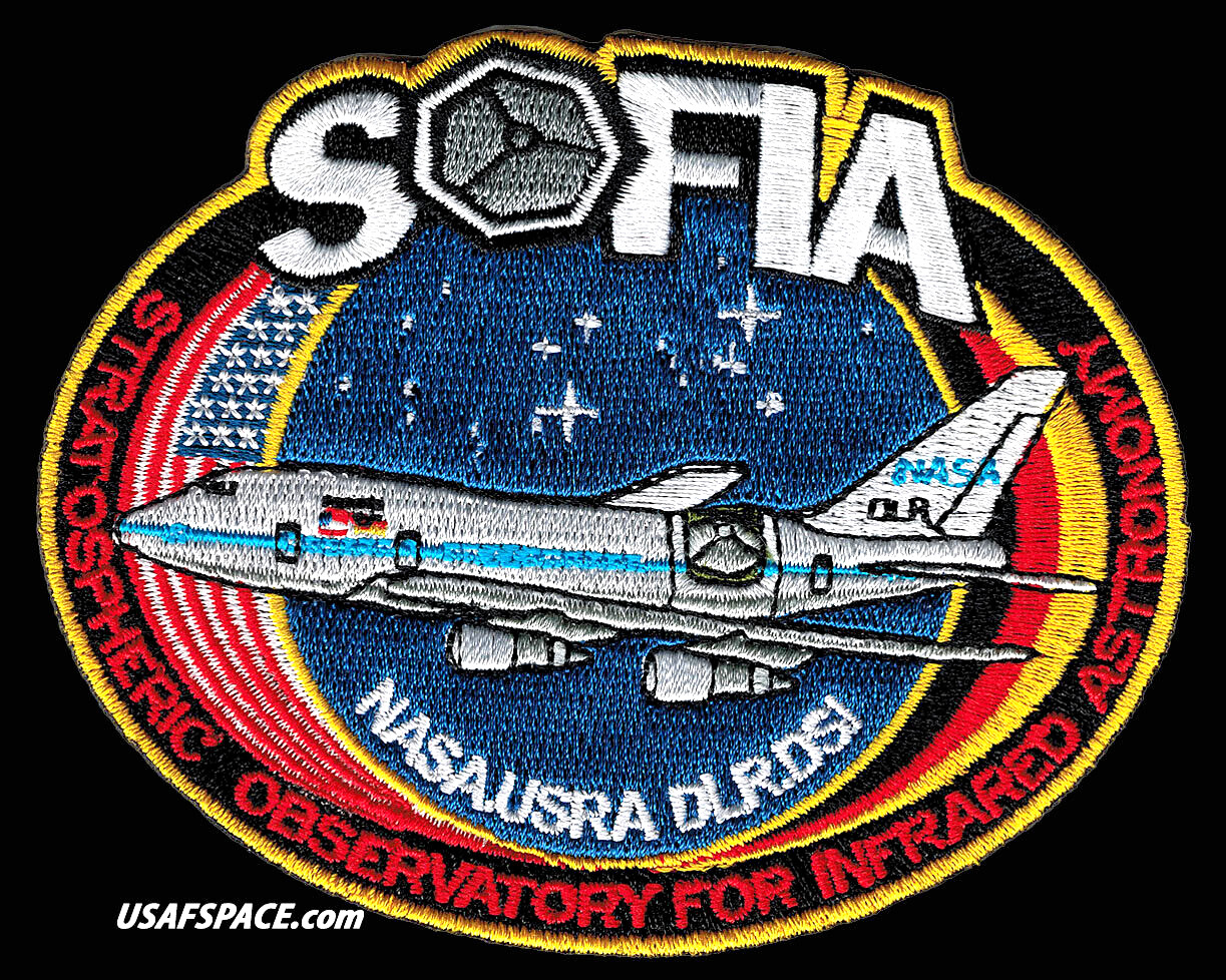 Authentic NASA SOFIA STRATOSPHERIC INFRARED ASTRONOMY DLR 4