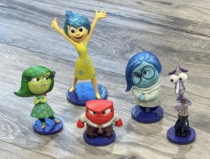 Disney Showcase Collection Inside Out Set Of 5 Figures Enesco