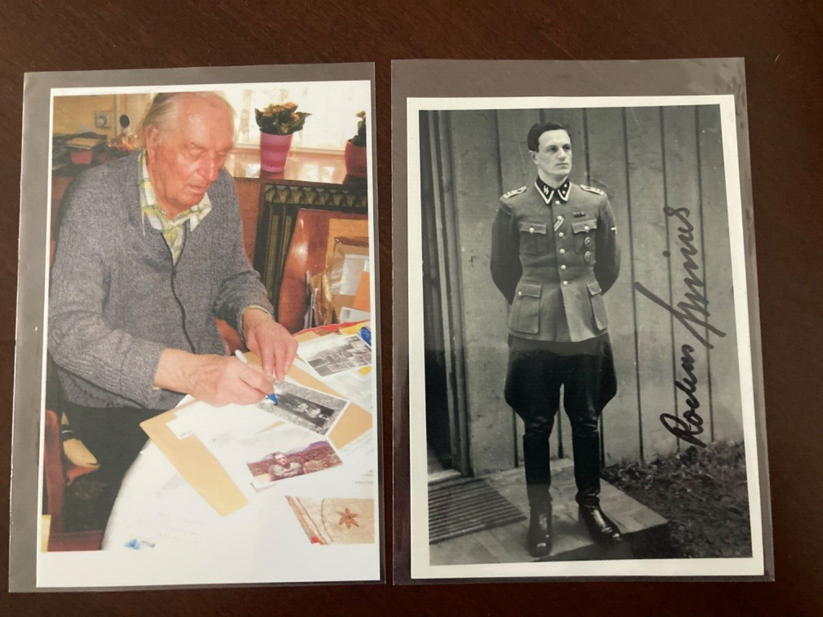 Sgt. Misch-on Guard Days Before Col. Stauffenberg's Bomb, WW II-Signed Photo-COA