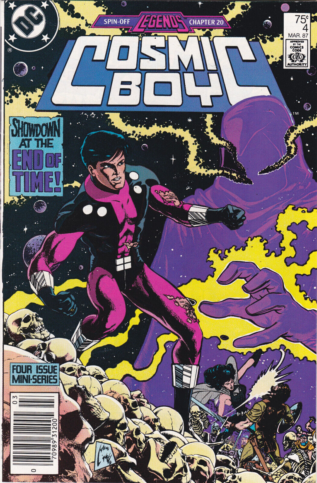 Cosmic Boy #4, Mini (1986-1987) DC Comics