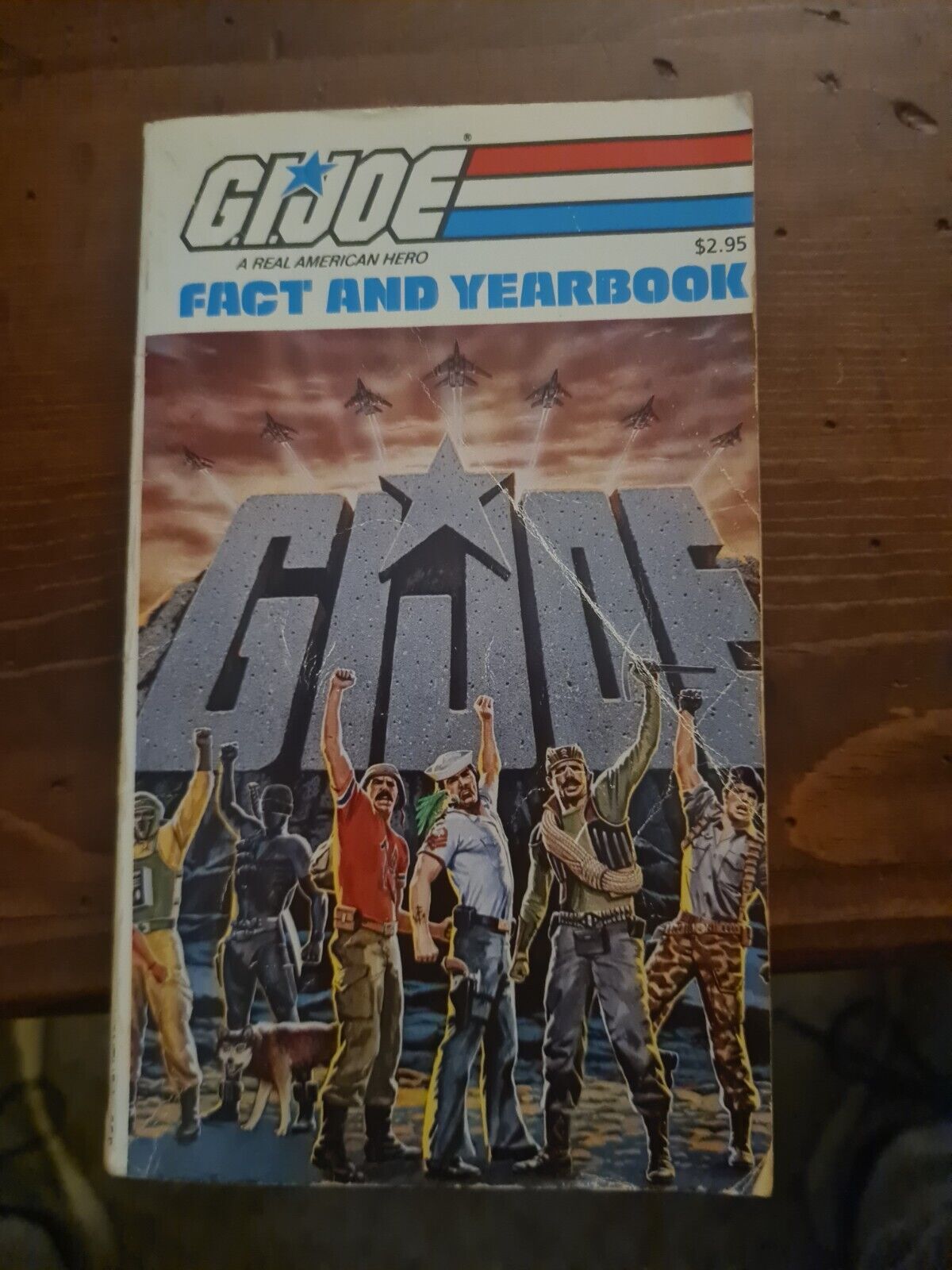 g i joe fact and yearbook comic book used 1984