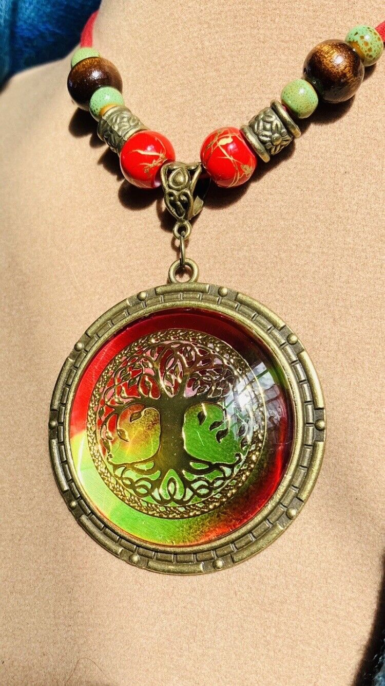 Tree Of Life Pendant, Celtic necklace, Boho Jewelry, Gift, 