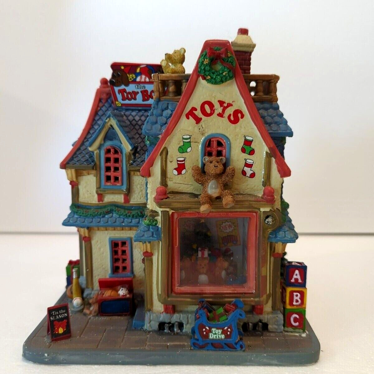 Lemax 2012 The Toy Box Lighted Christmas Village House 25385