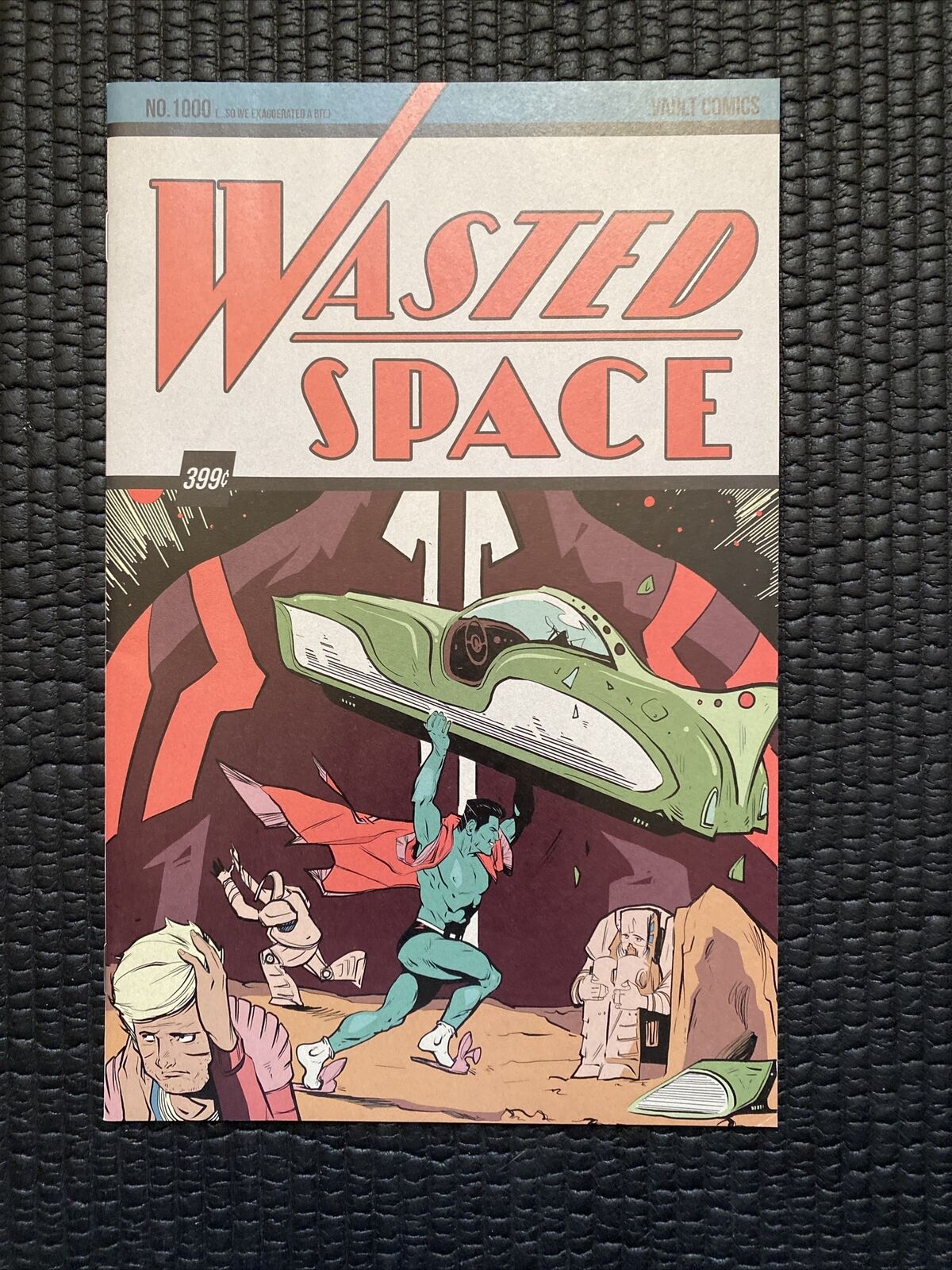 WASTED SPACE #1🔥🔥NM 9.4 2nd Print Crisis Low Print, Hard To Find Vault