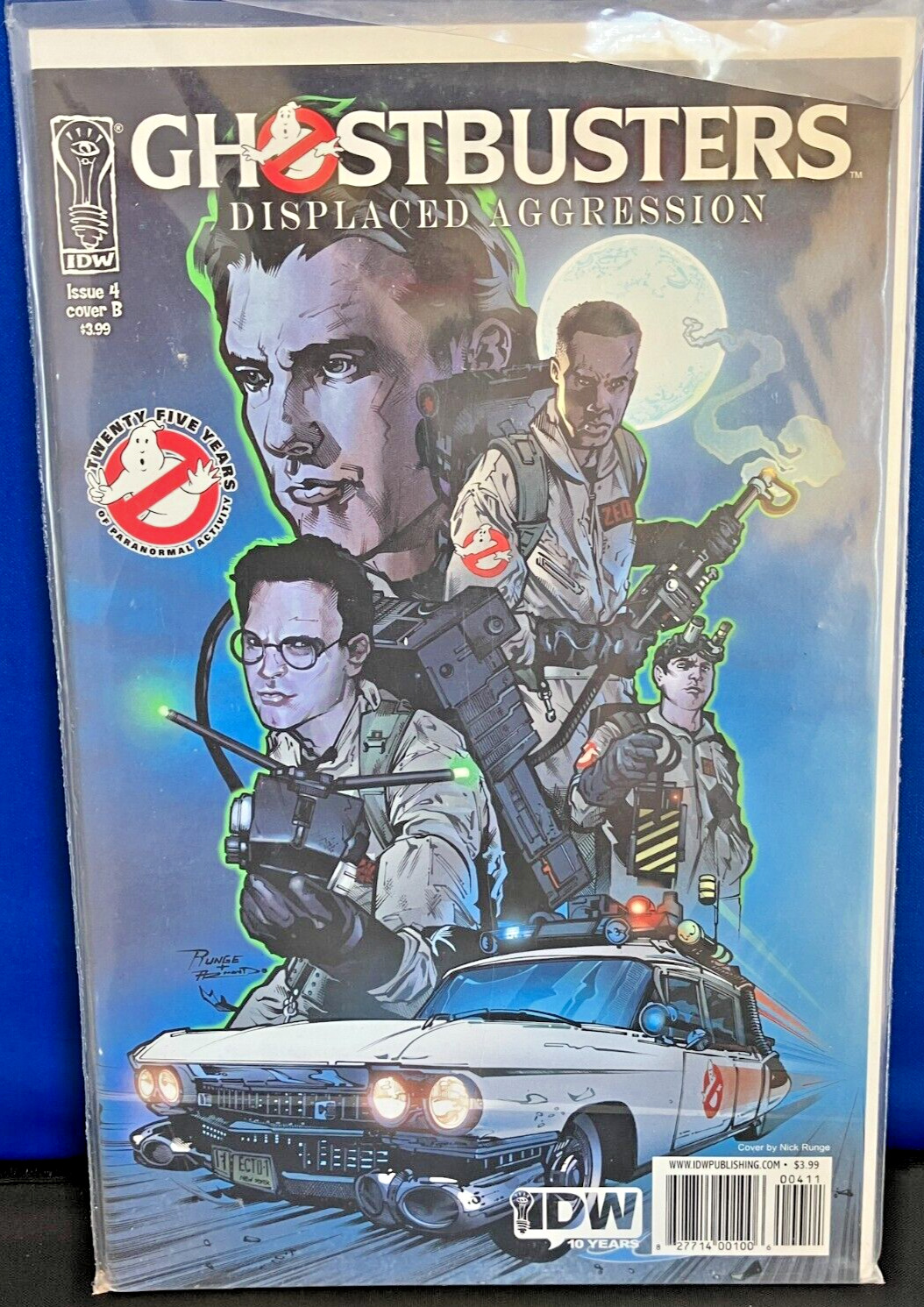 Ghostbusters Displaced Aggression #4B FN 2009 Actual comic 1st printing