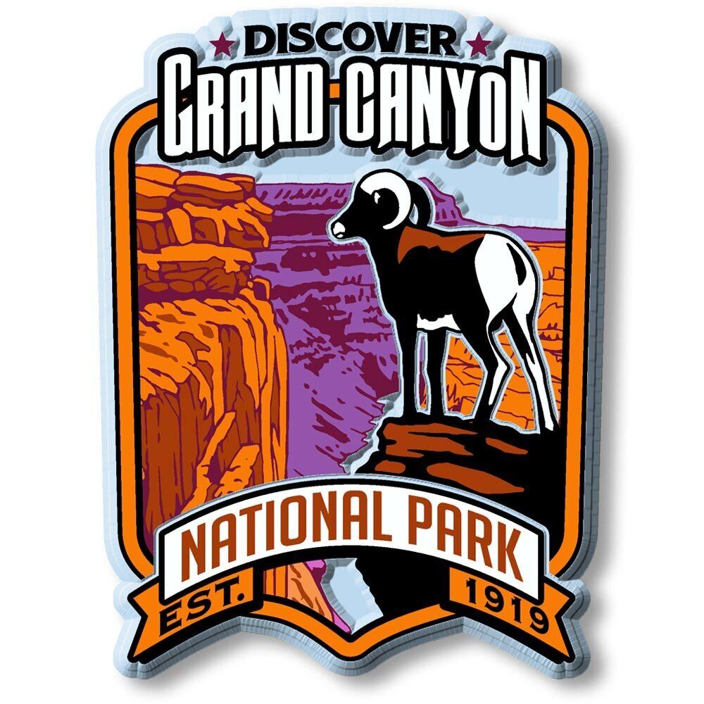 Grand Canyon National Park Magnet by Classic Magnets, 2.5\