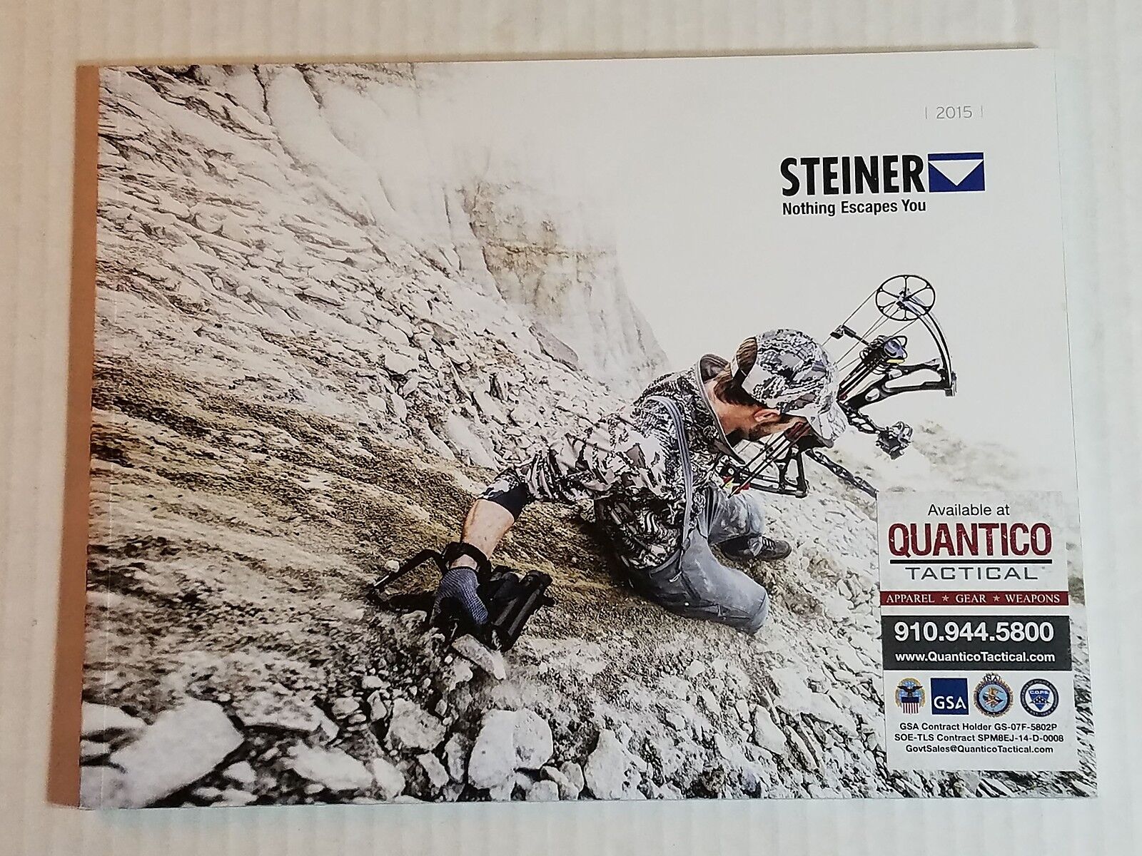Steiner 2015 Military Catalog Riflescopes, Binoculars + Defense