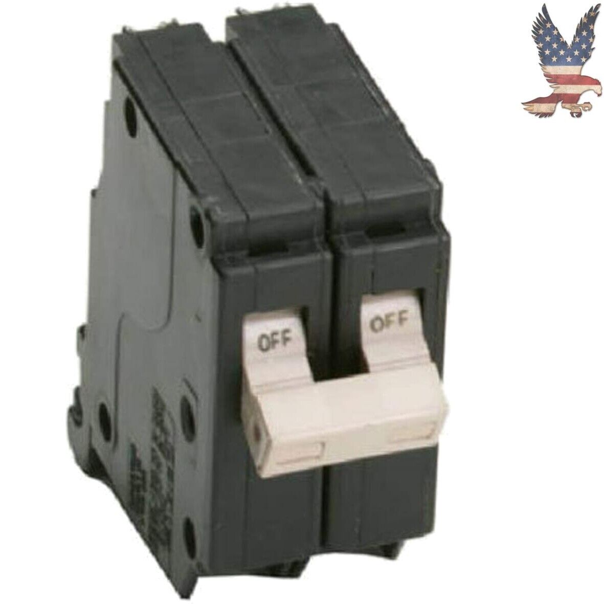 Circuit Breaker 30A 120240V 3 Poles Plug-In Mount Lightweight Durable Pack