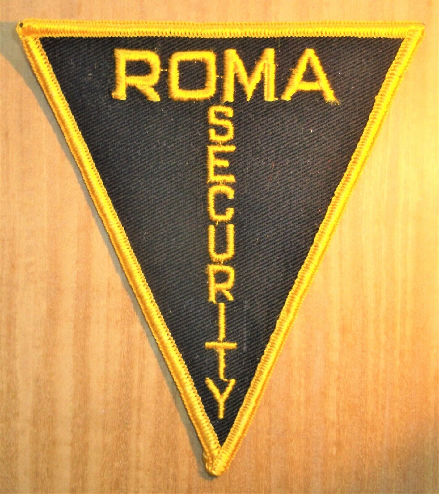 GEMSCO NOS Vintage Collectible Patch ROMA SECURITY GA - Original 40+