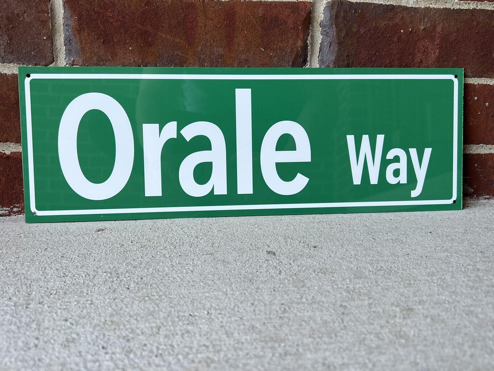 Mexico Orale Way Aluminum Road Street sign Mexican Rd Ave Funny