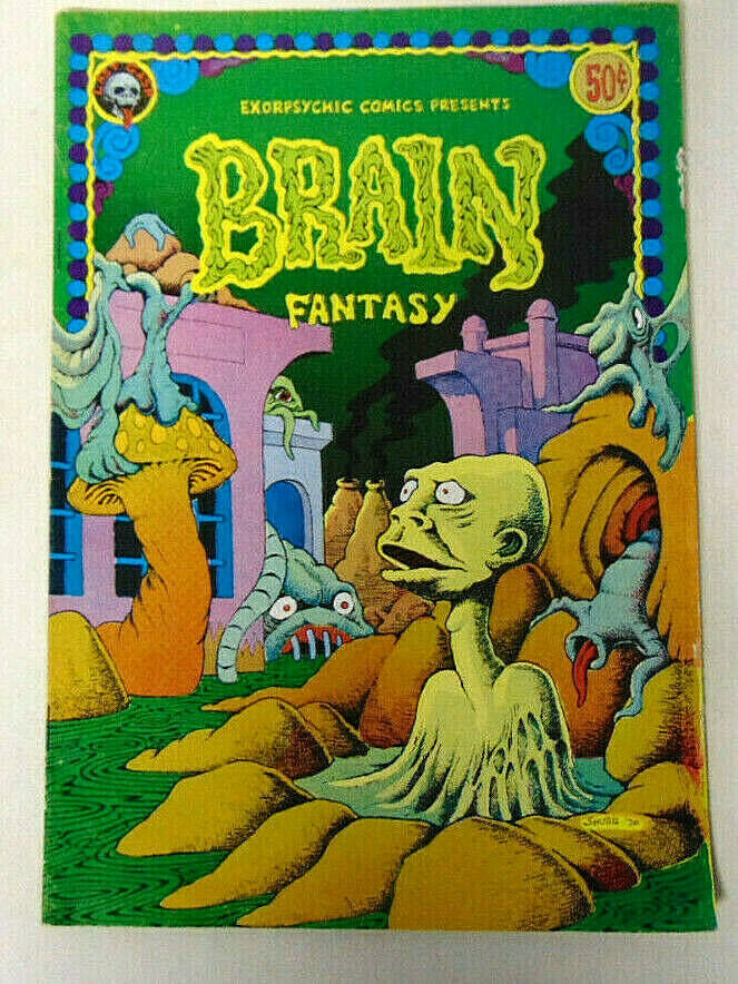 Brain Fantasy #1 VG/FN 1972 Last Gasp Eco-Funnies George Metzger 1st Print