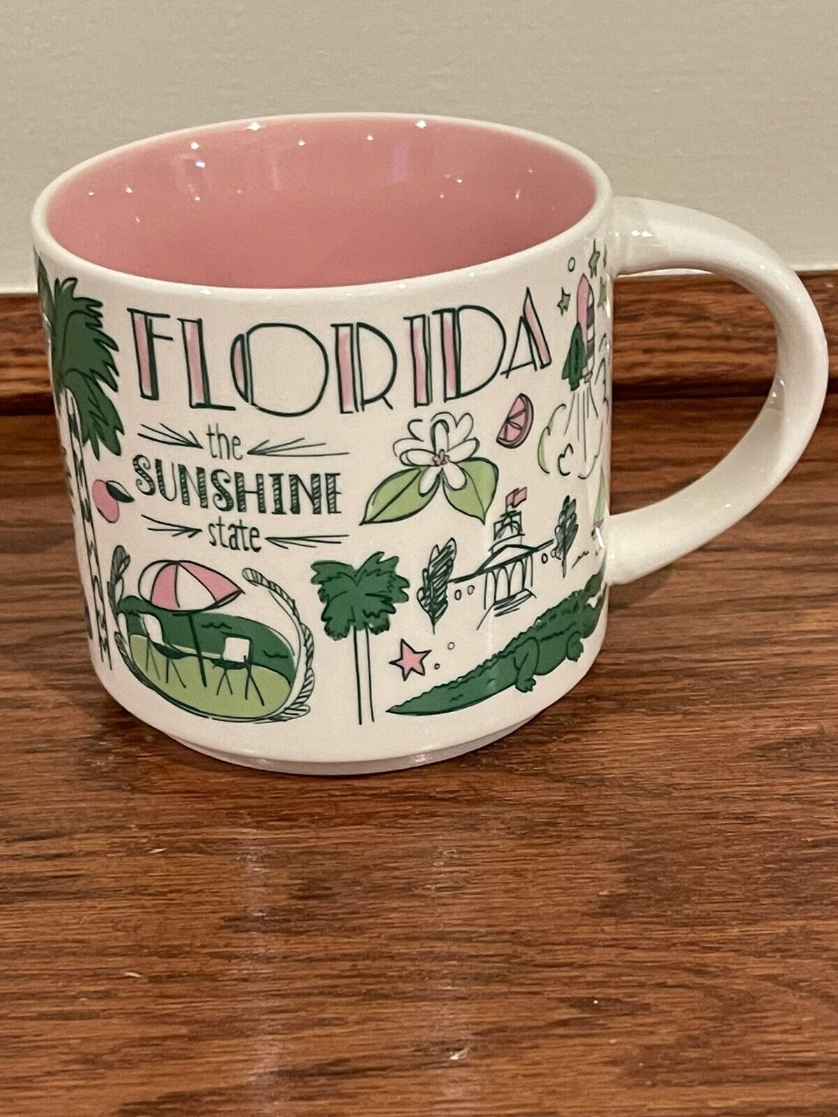 STARBUCKS Florida 2019 “Been There Series” Ceramic Coffee Mug 14 Oz