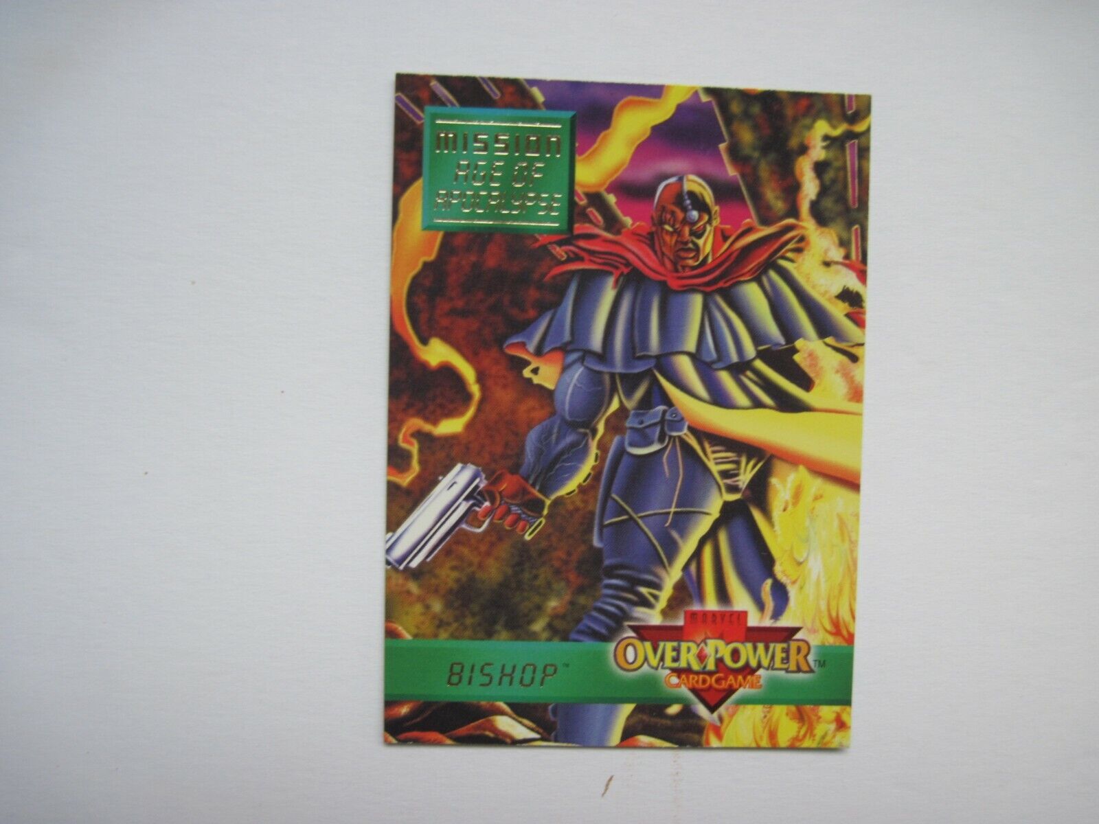 OVERPOWER MISSION CARDS Pick your Singles Marvel Super Heroes Villain 1995 Fleer
