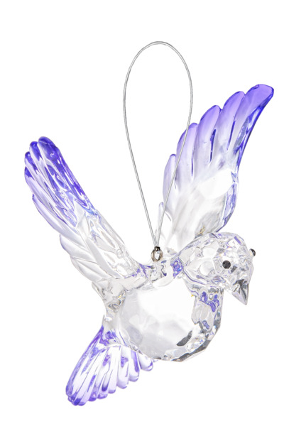 Ganz Crystal Expressions Peaceful Dove Ornament/Suncatcher Acrylic