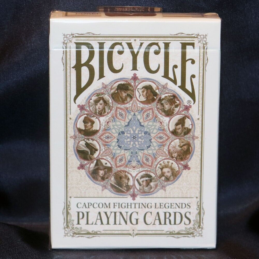 CAPCOM FIGHTING COLLECTION × Playing Cards design BICYCLE Legends Fighter Japan