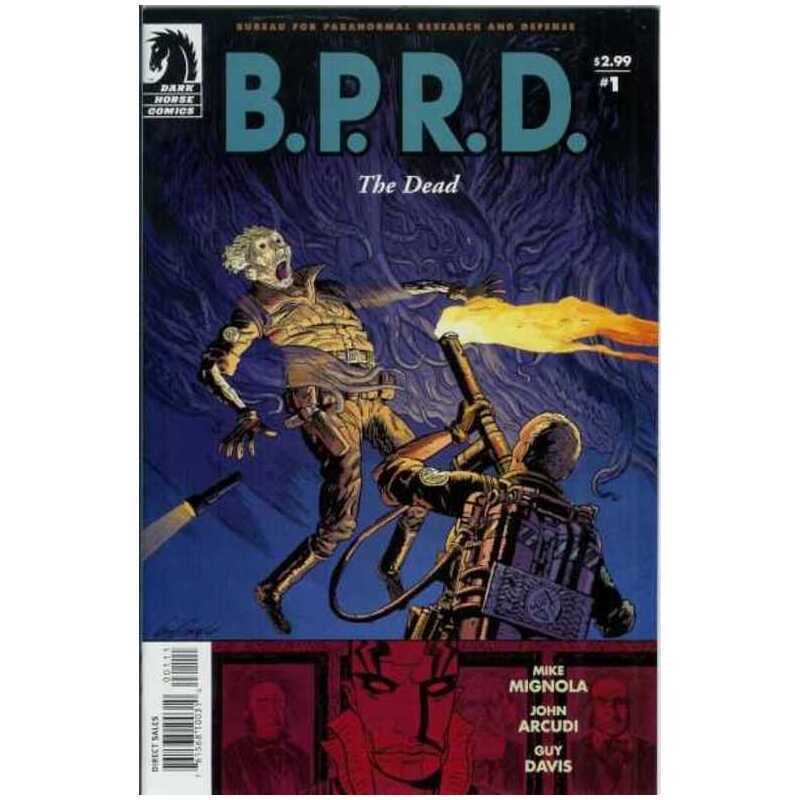B.P.R.D.: The Dead #1 in Very Fine + condition. Dark Horse comics [k/