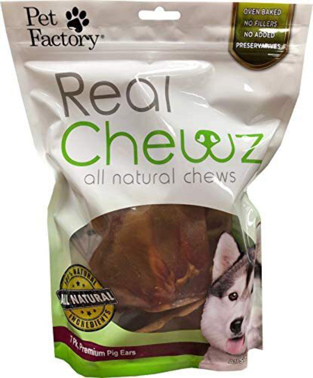 Pet Factory - Real Chewz Premium Pig Ears Dog Treat