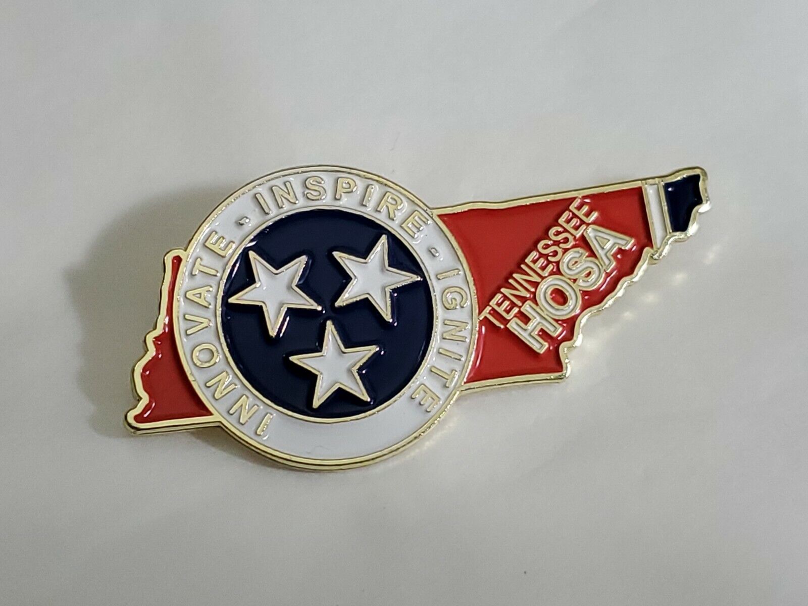 Tennessee HOSA Lapel Pin Health Occupations Students Of America Organization