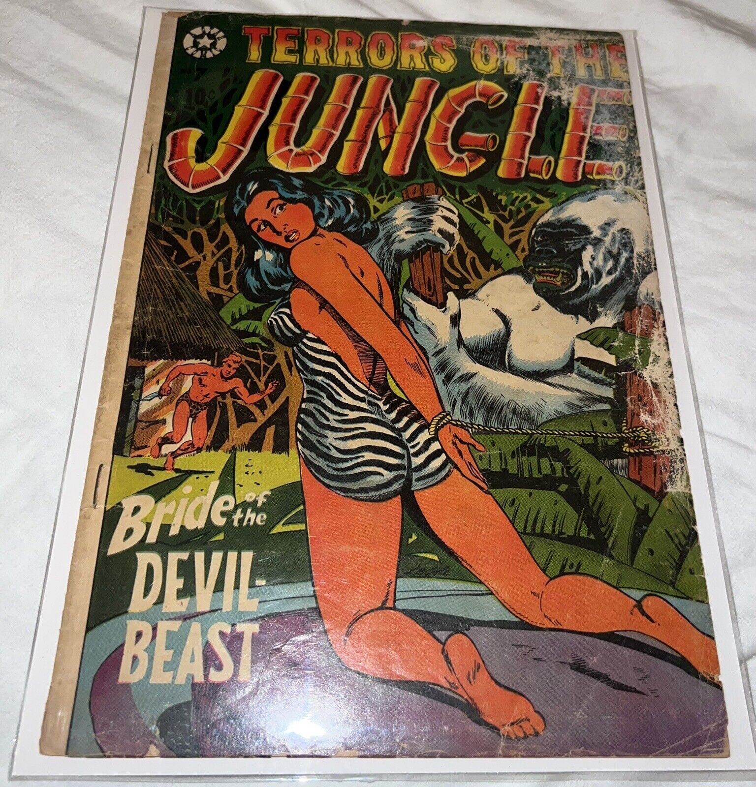 Terrors Of The Jungle #7 - 1953 - LB Cole - Pre Code GGA