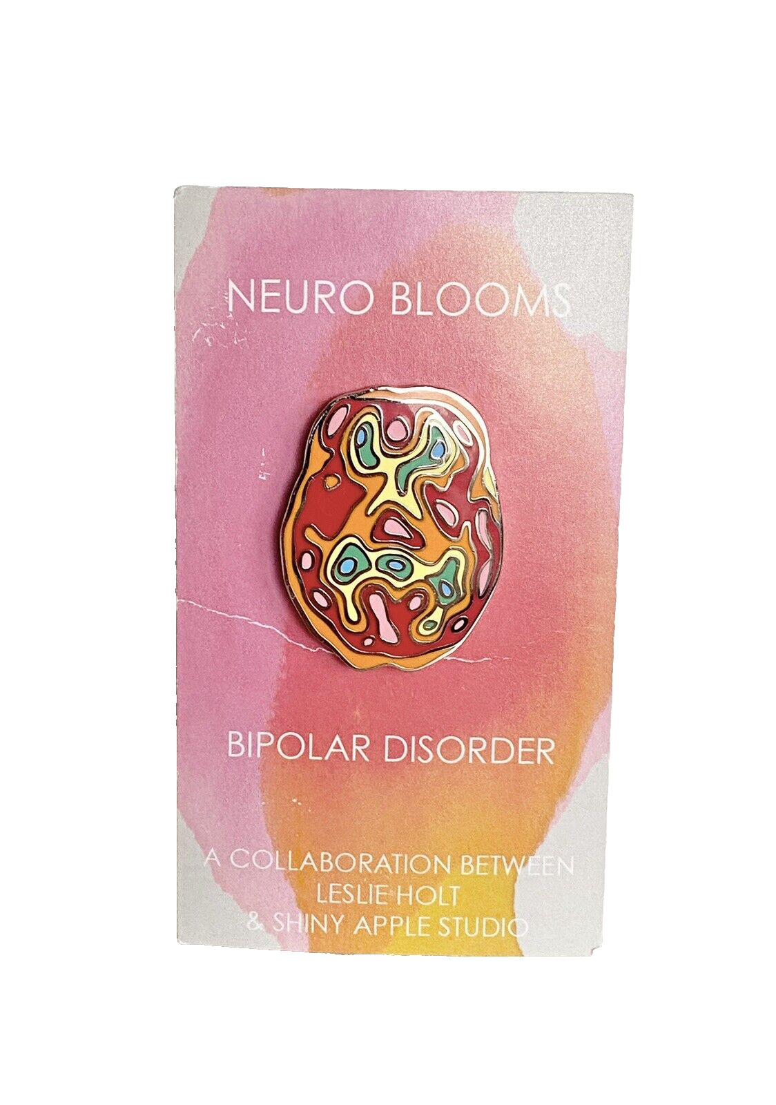 Neuro Blooms Bipolar Disorder Mental Health Awareness Pin