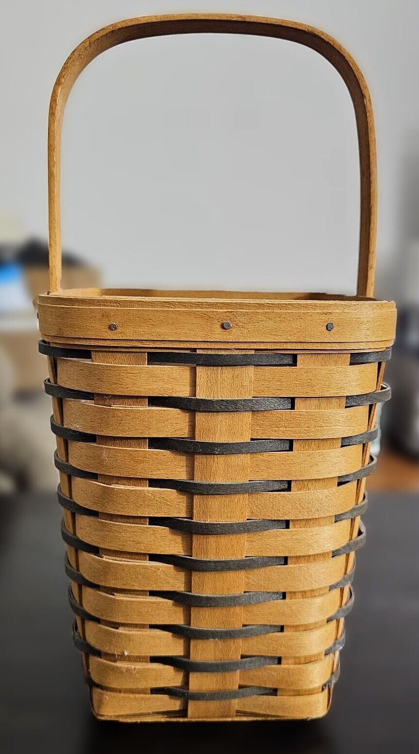 Vintage Longaberger Basket with Plastic Liner