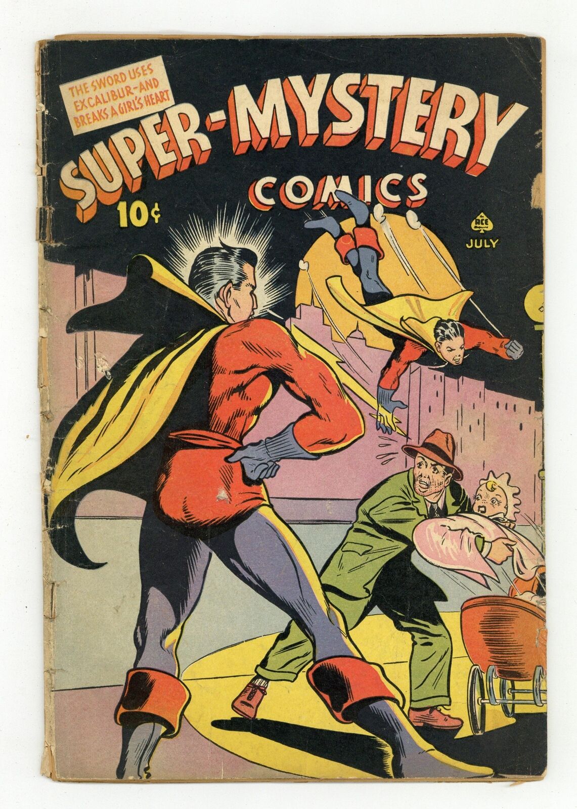 Super Mystery Comics Vol. 5 #1 PR 0.5 1945