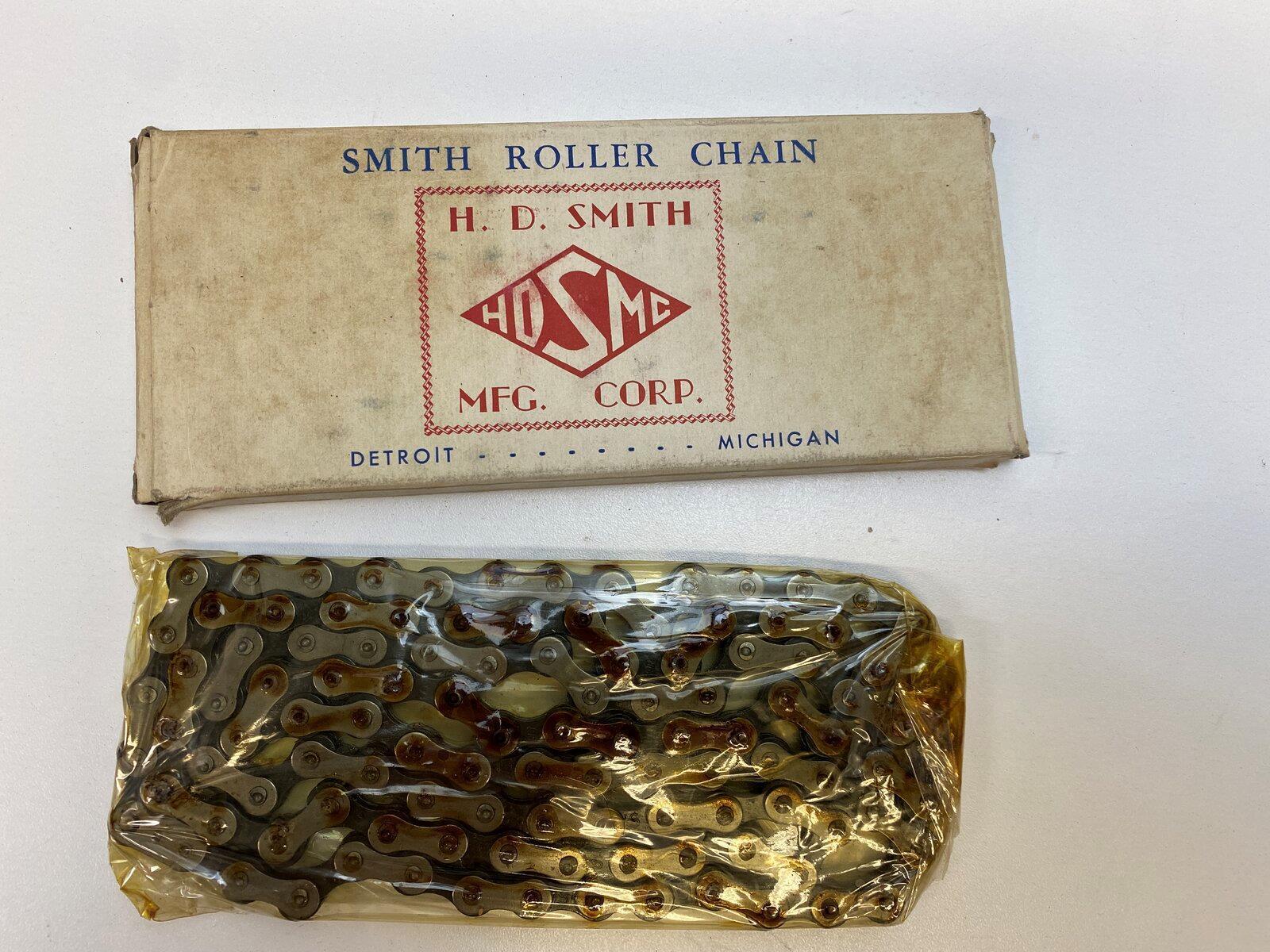 NOS H.D. Smith Roller Chain 1/2\