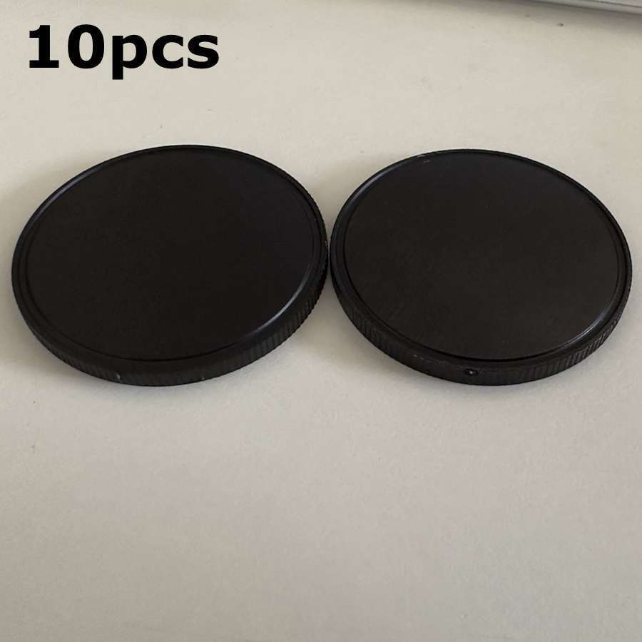 10PCS 40mm Blank Anodized Aluminum Challenge Coins Engraving DIY (black)
