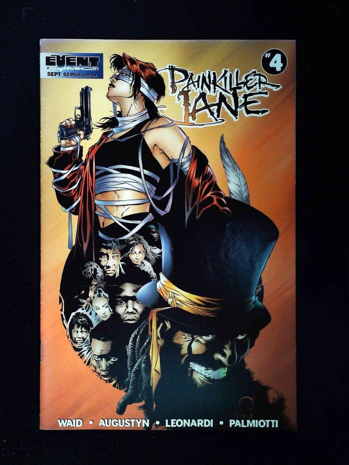 Painkiller Jane #4A  Event Comics 1997 Vf+
