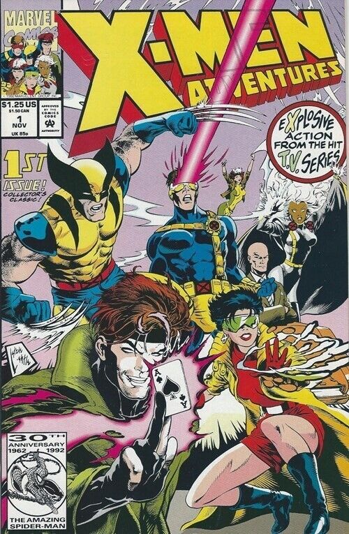 X-Men Adventures (1992) #1 1st Appearance of Morph Direct Market VF. Stock Image