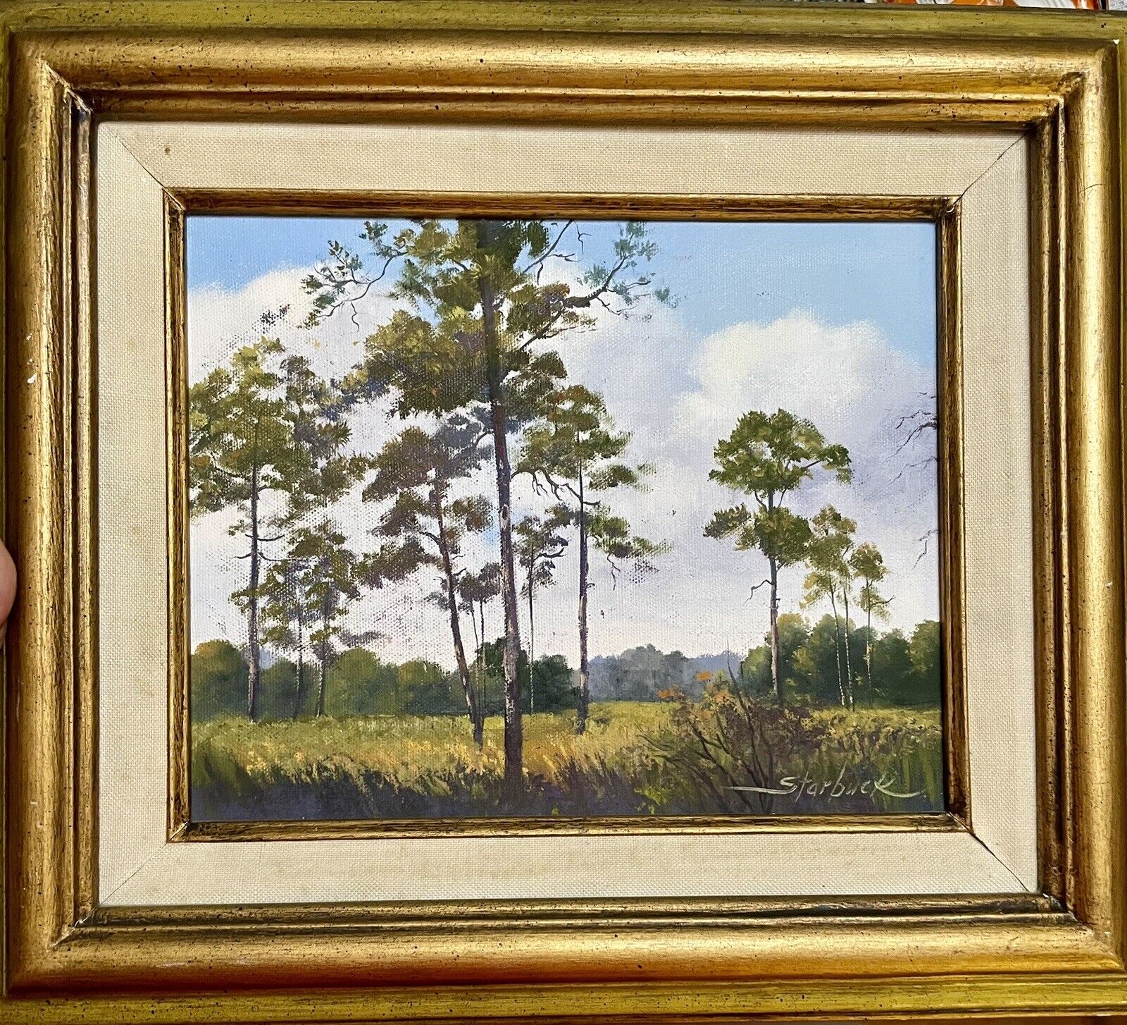 Florida Uplands Landscape Painting Dorothy Starbuck