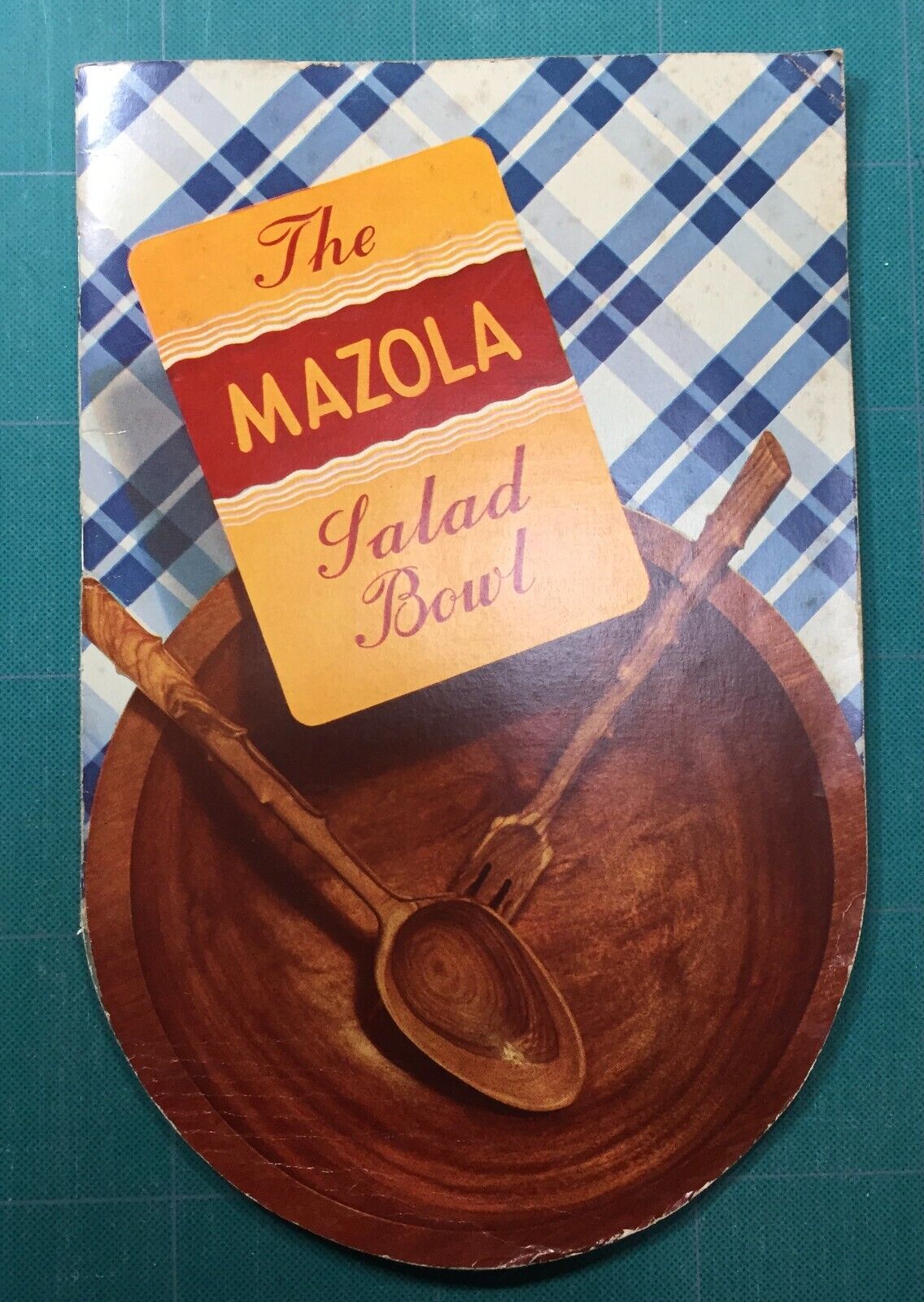 VINTAGE 1938 The Mazola Salad Bowl Recipe Book Mazola Corn Products Co. 20pg