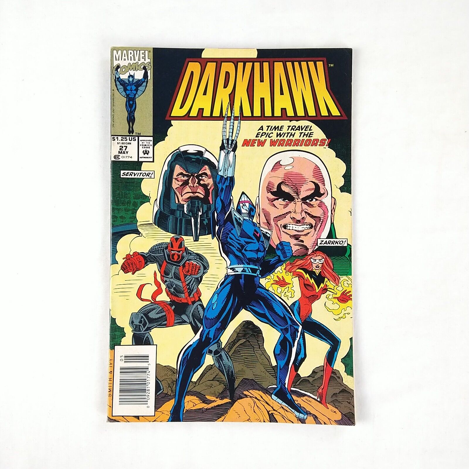 Darkhawk #27 Low Print Newsstand (1993 Marvel Comics)