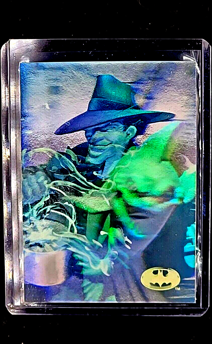 1996 SkyBox Batman Holo Series Holoaction Silver #H1 The Joker Hologram