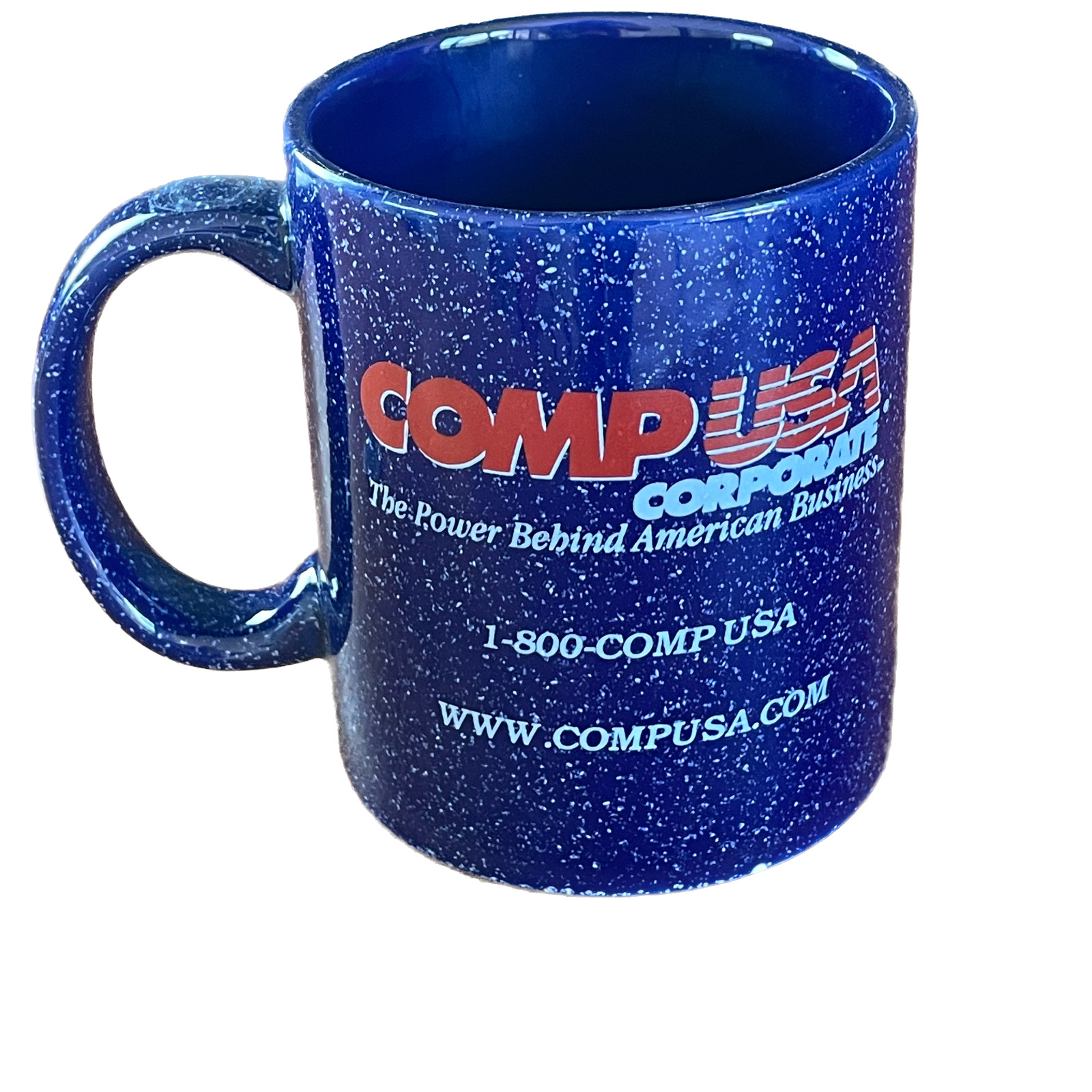 Vintage Comp USA Corporate Computer Superstore Mug Comp USA